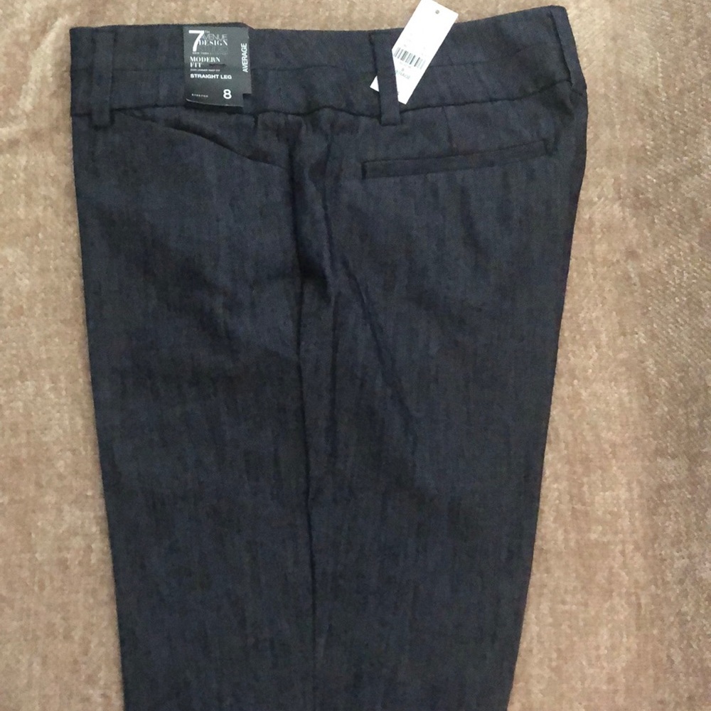 Modern Fit, Straight Leg Pant - 7th Avenue Design